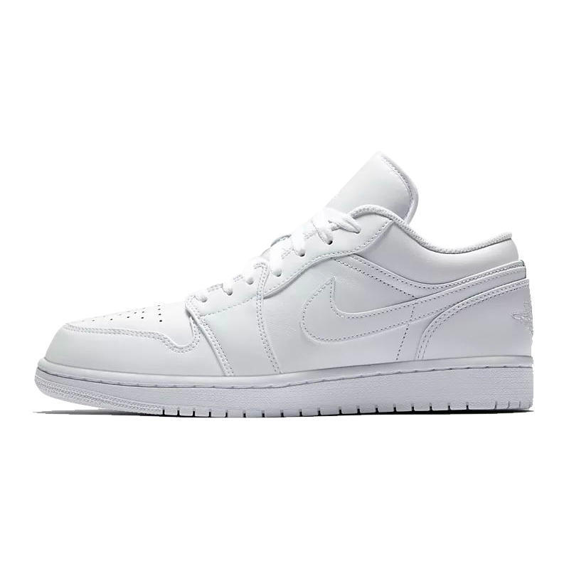 Air Jordan 1 Low White 纯白/黑标Low