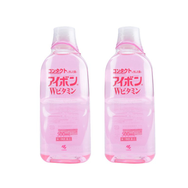 小林制药止痒清洁洗眼液500ml/瓶2瓶装