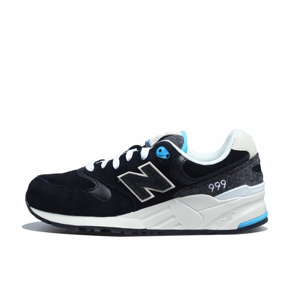 New Balance 999 Black 黑白藍(lán)