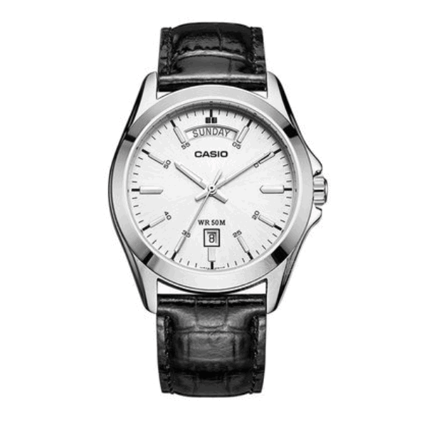 卡西欧casio 潮流时尚复古真皮创意手表