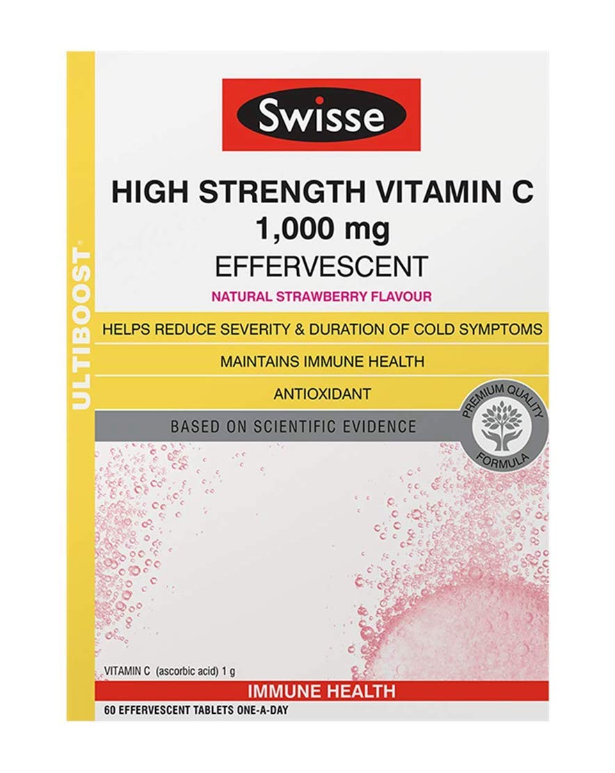 SWISSE 维C泡腾片60片/瓶