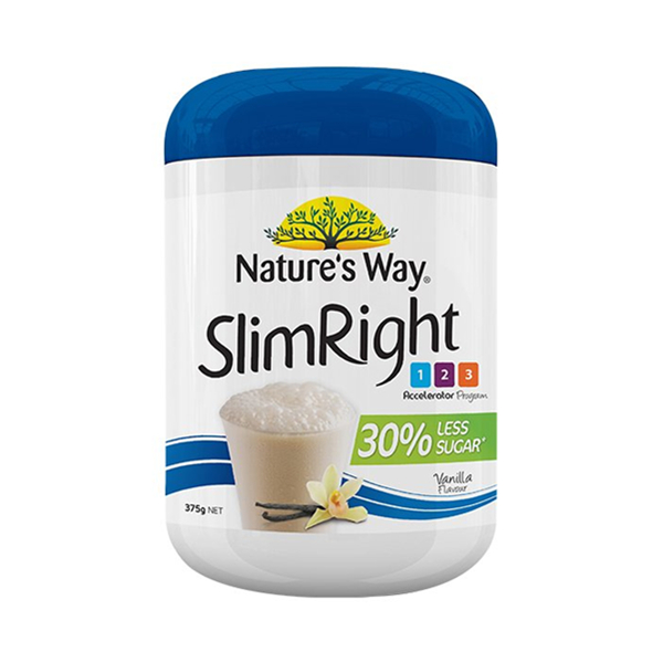 Nature's Way SlimRight香草营养粉375克/瓶*2瓶