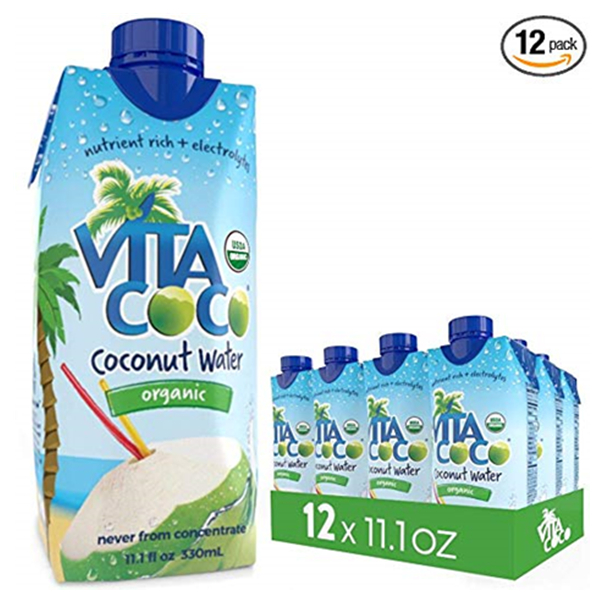 Vita Coco 天然有機(jī)椰子水 11.1盎司x12盒