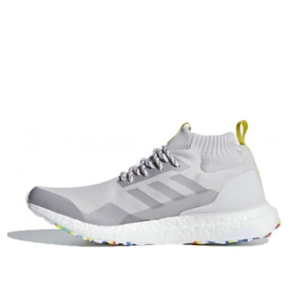 adidas Ultra Boost MID Mid 灰白/彩虹底