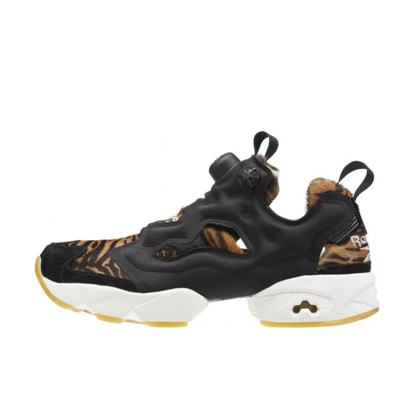 Reebok Insta Pump Fury  黑黄斑马纹