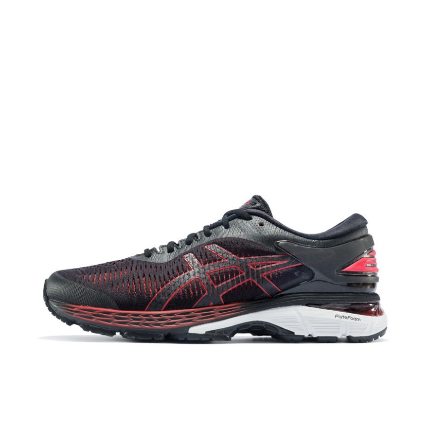 Asics Gel-Kayano 25   黑红色