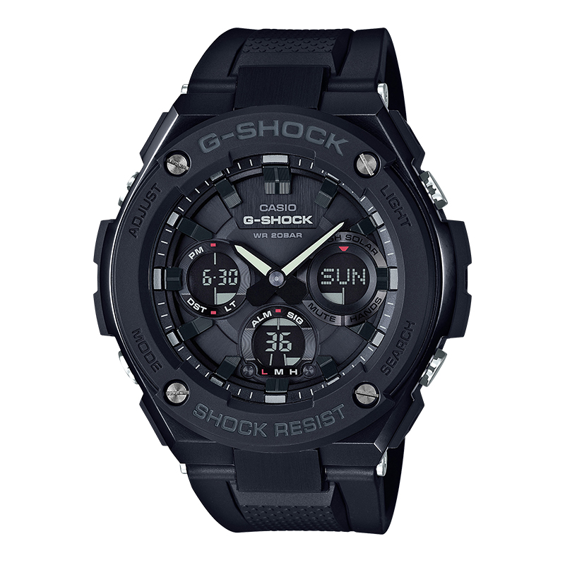 CASIO 双重LED防水男表 GST-S100G-1BDR