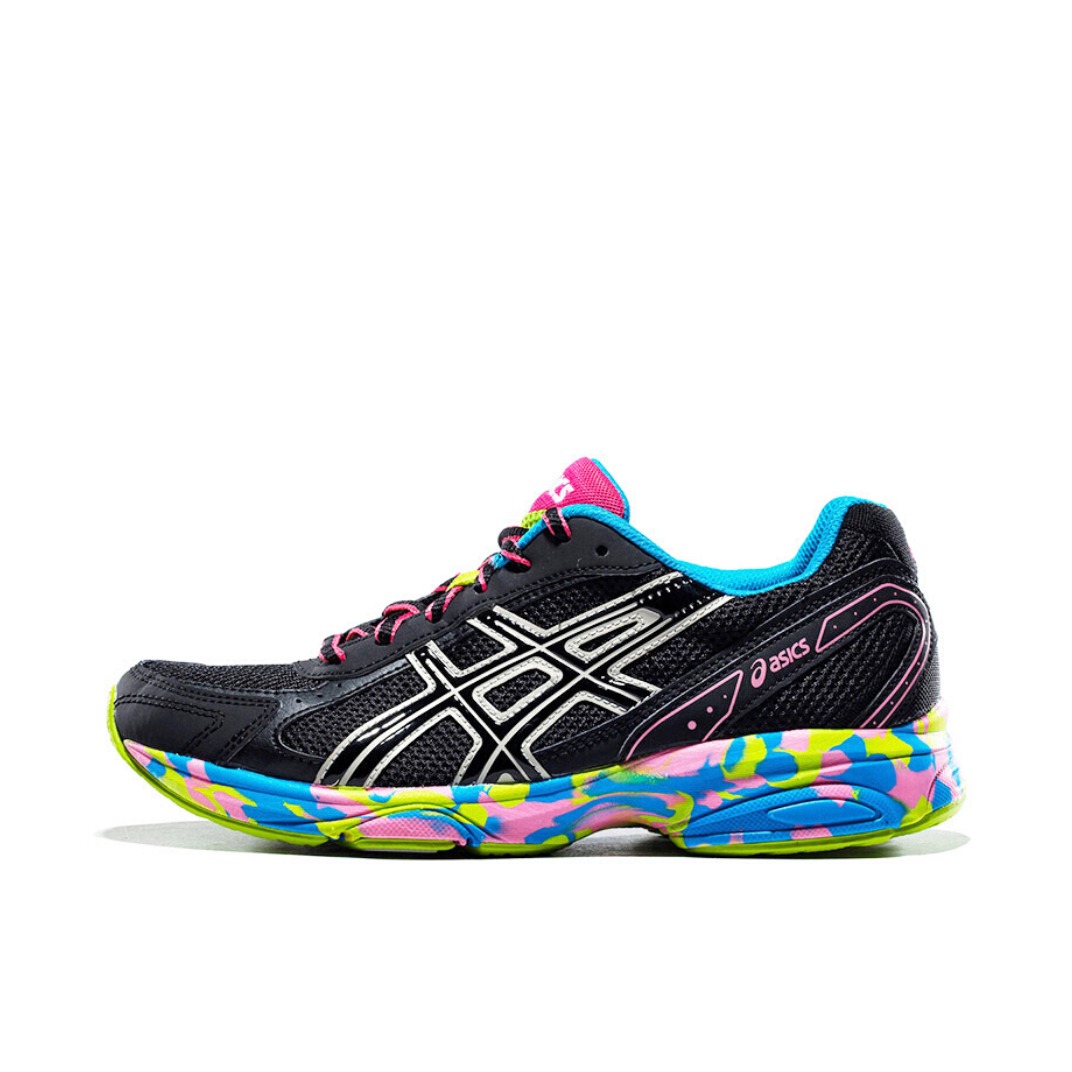 Asics Maverick 2  黑蓝黄