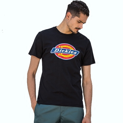 Dickies 短袖经典Logo印花圆领宽松纯棉学生潮牌t恤男