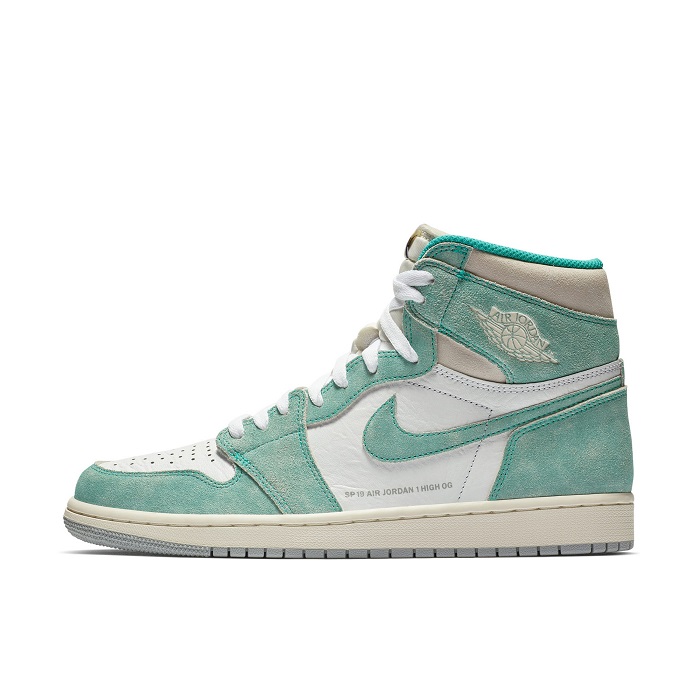 Air Jordan 1 Turbo Green 蒂芙尼绿麂皮