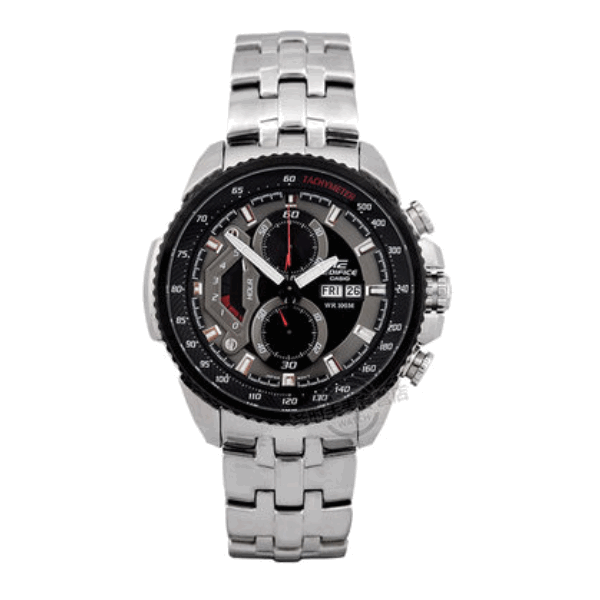 Casio/卡西欧 EDIFICE 三眼钢带男士手表