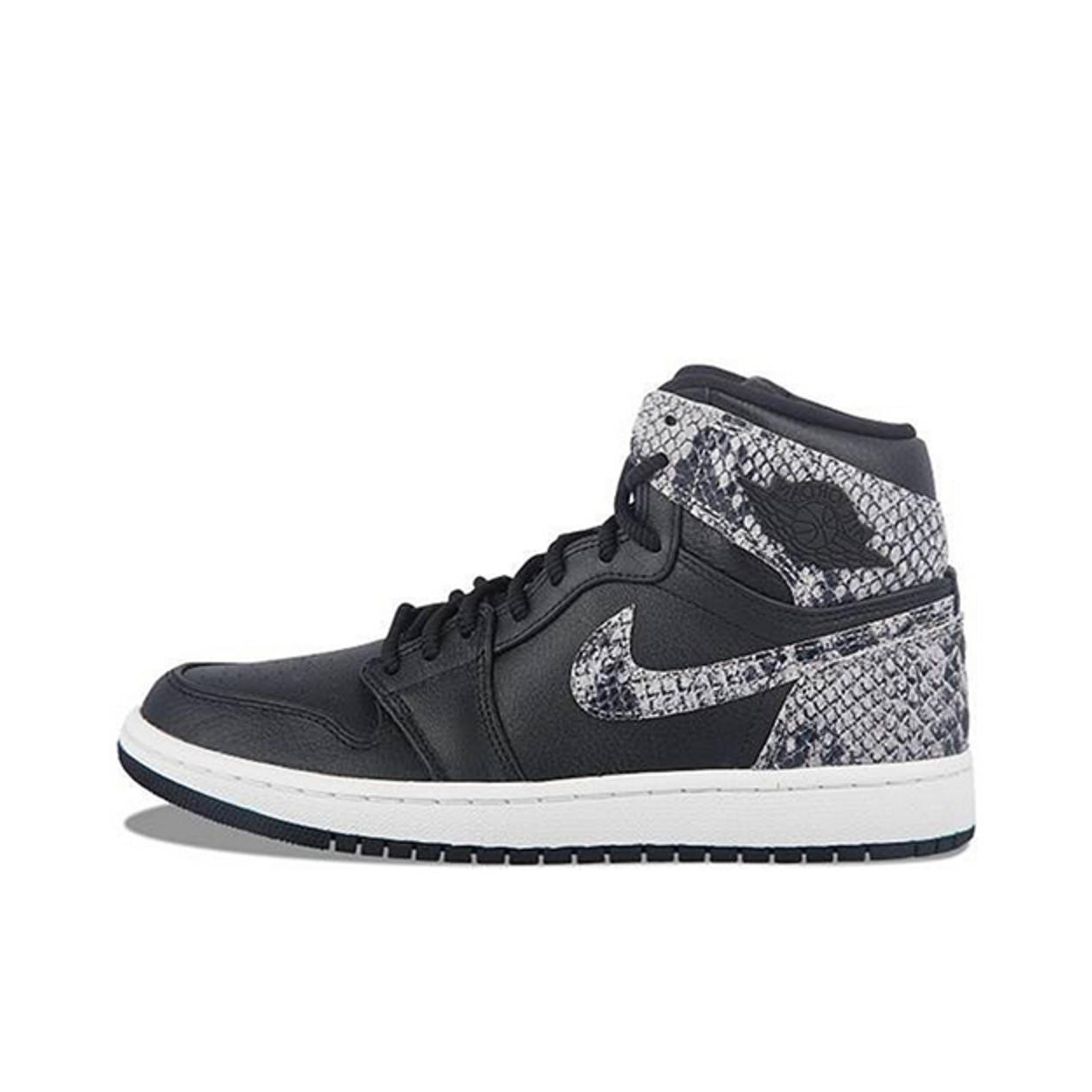 Air Jordan 1 Black Snake 黑/碎灰