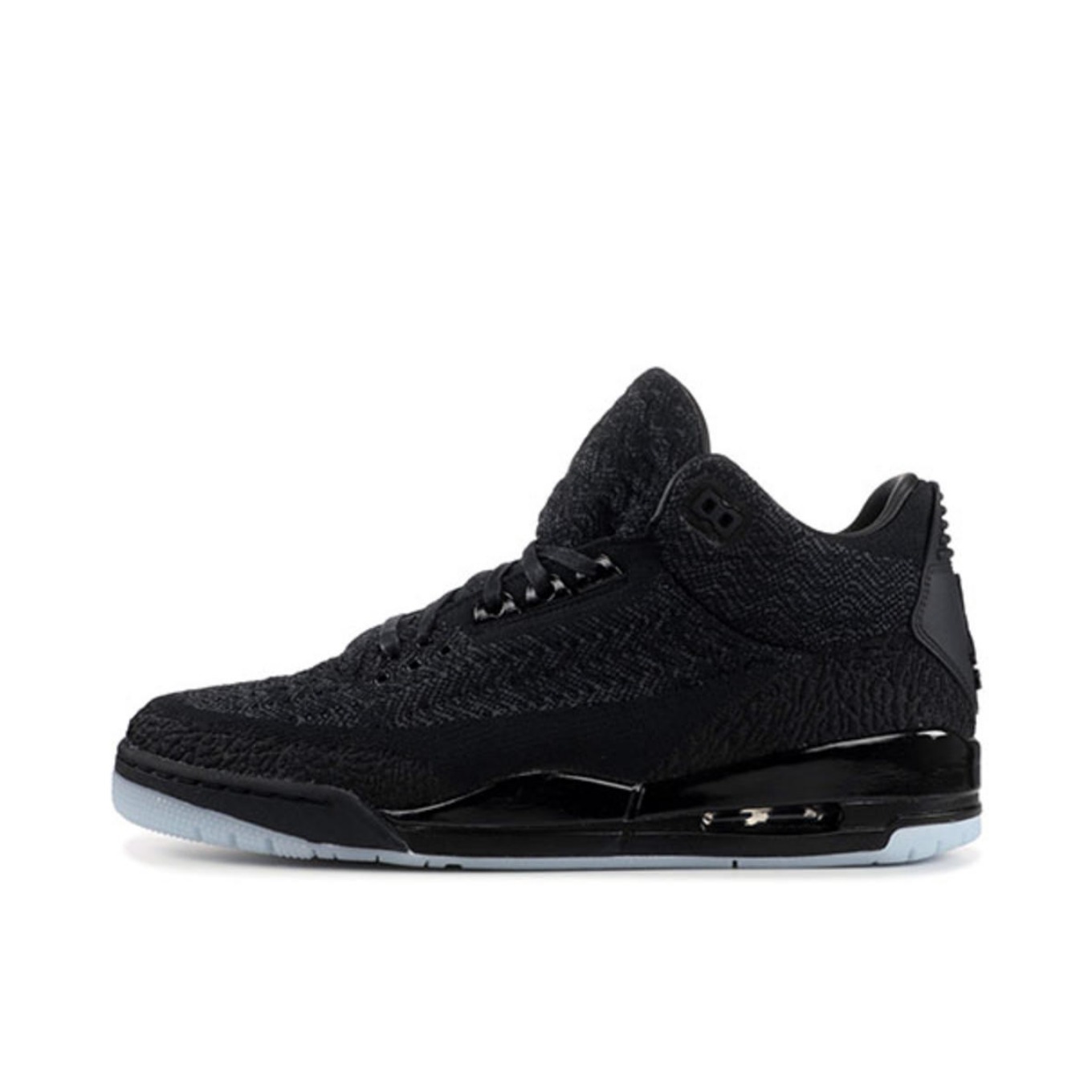 Air Jordan 3 Flyknit Black 灰绿编织/夜光底