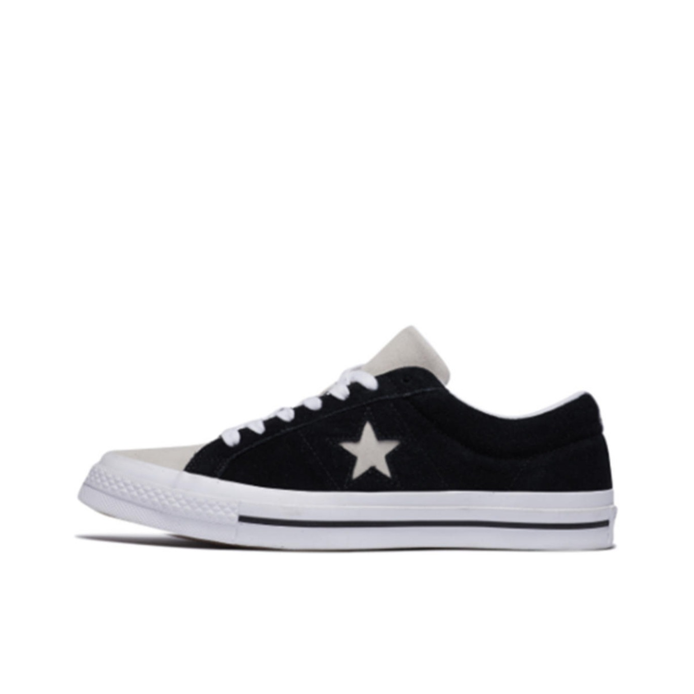 Converse One Star 黑白灰头
