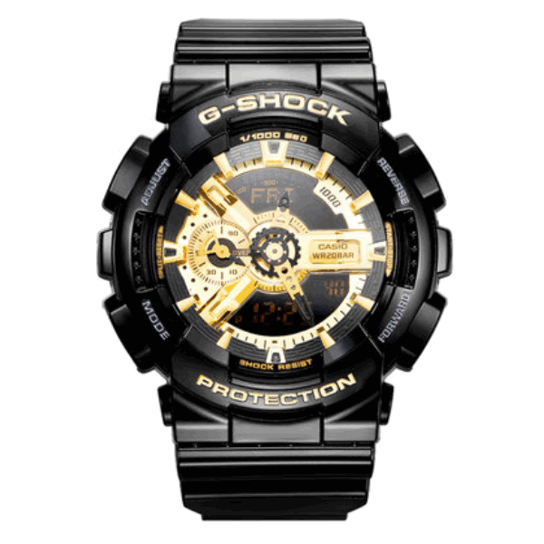 Casio/卡西欧 G-shock多功能黑金运动手表