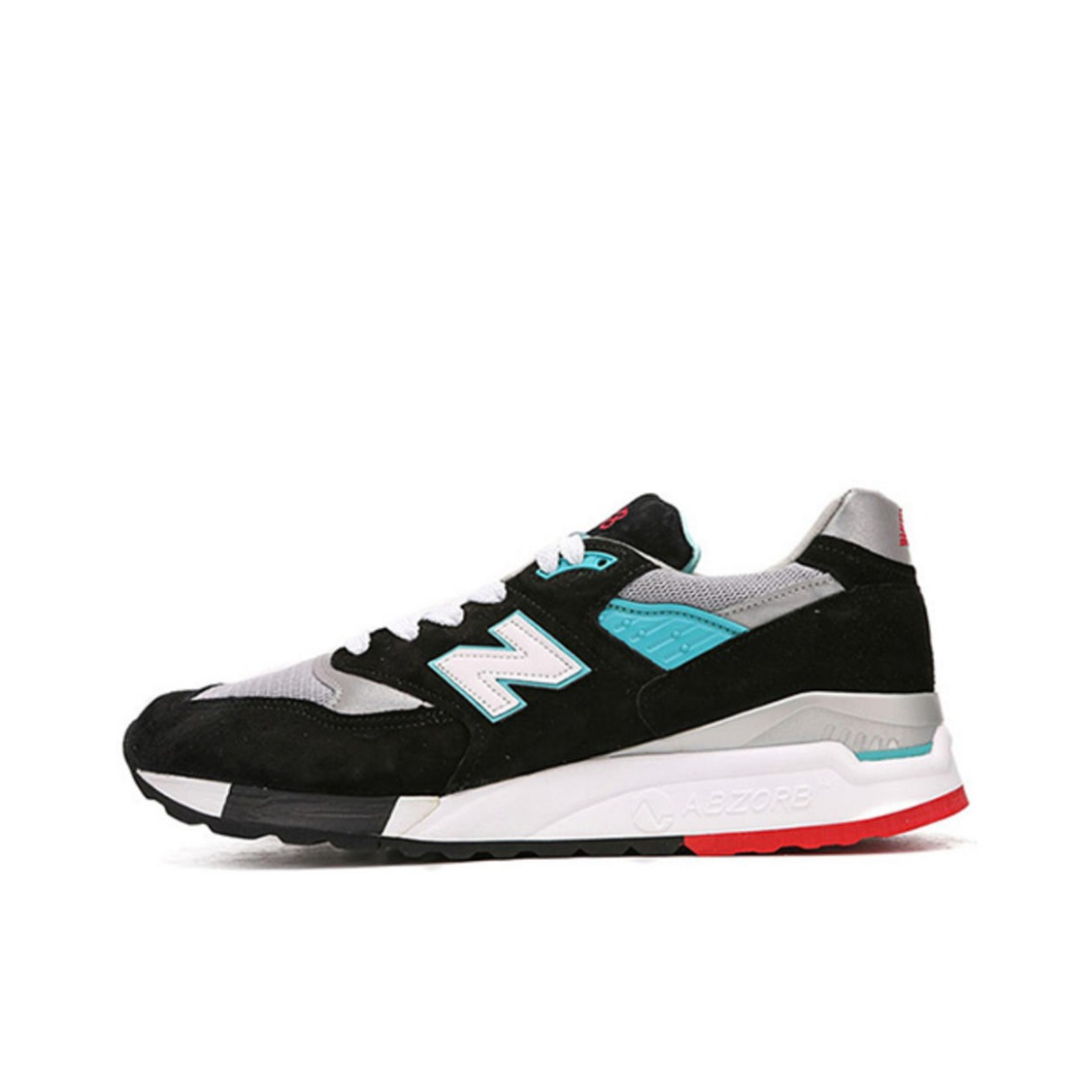 New Balance 998 黑\淡蓝\灰