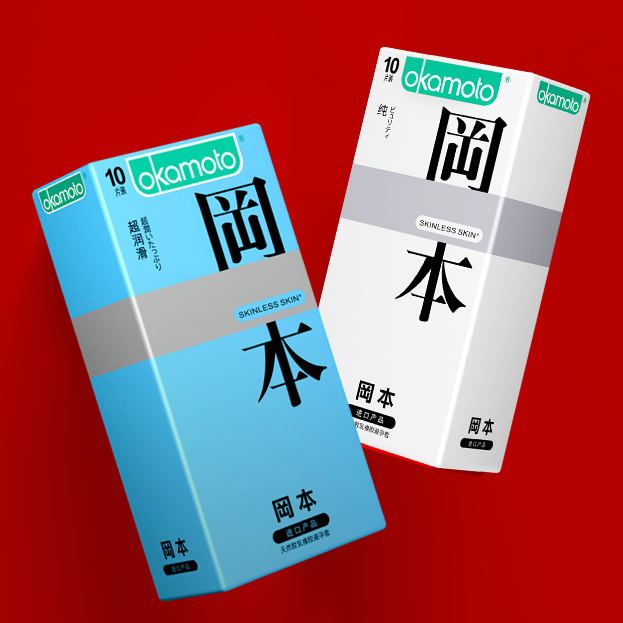 冈本 SKIN肤感 超润滑+纯 18片*2