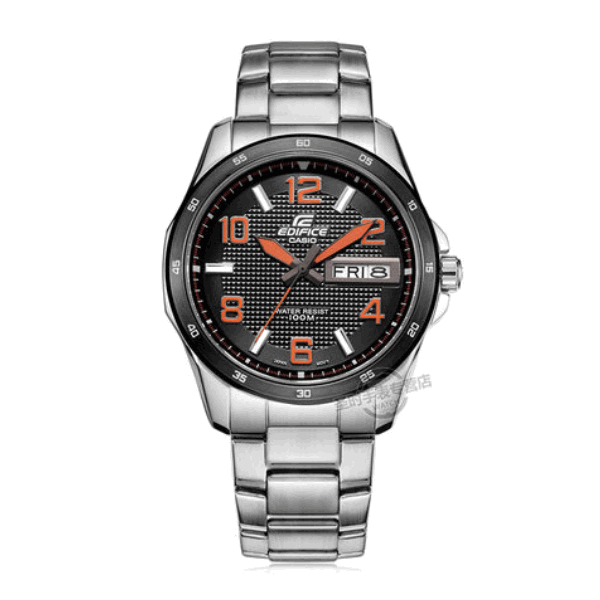 Casio/卡西欧 EDIFICE 商务潮流钢带指针手表