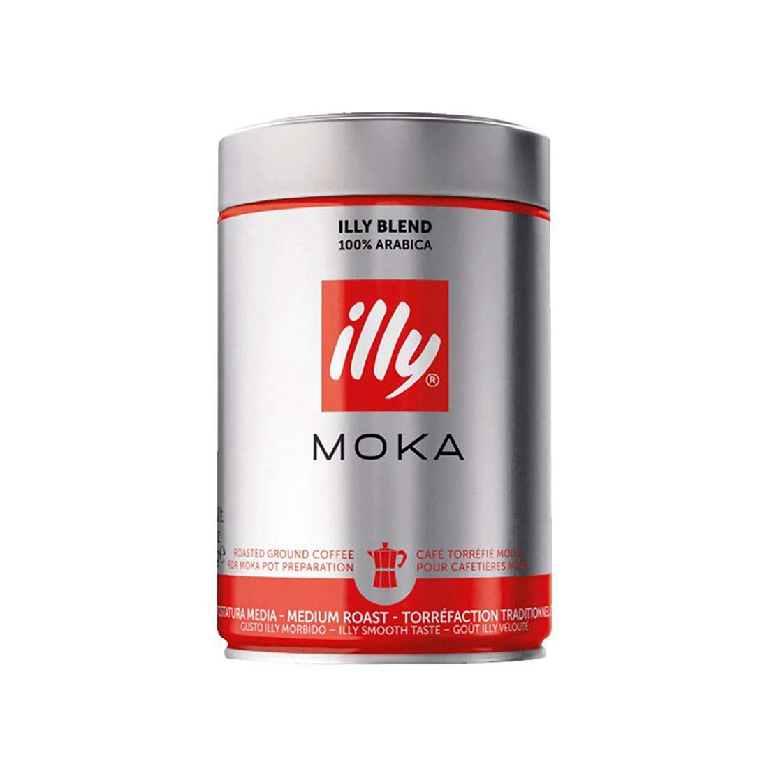 illy 意利 中焙摩卡咖啡粉250g