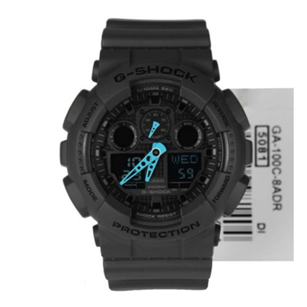 CASIO 卡西歐 G-SHOCK GA100C-8A 男士雙顯腕表