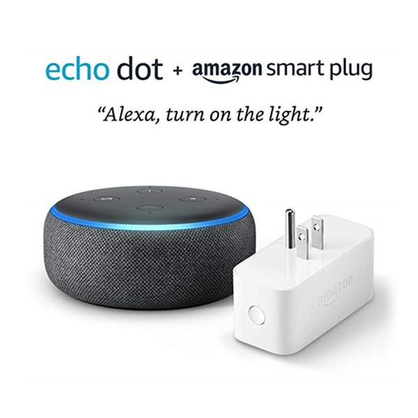 Echo Dot 3代 + Amazon 智能插座套裝