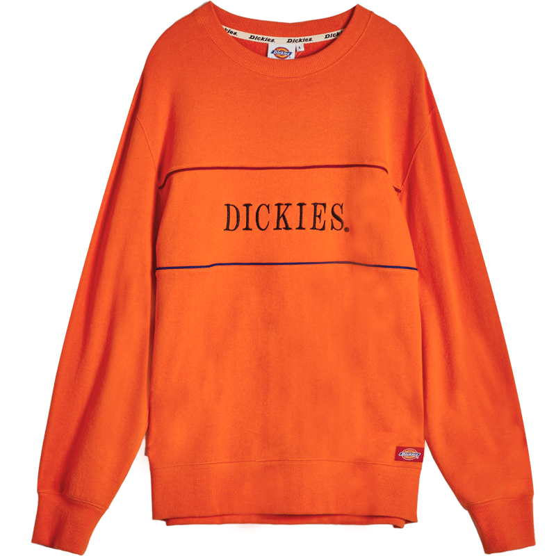 Dickies 刺绣嵌条拼接卫衣 183M30WD22