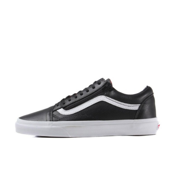 Vans Old Skool 黑白皮面