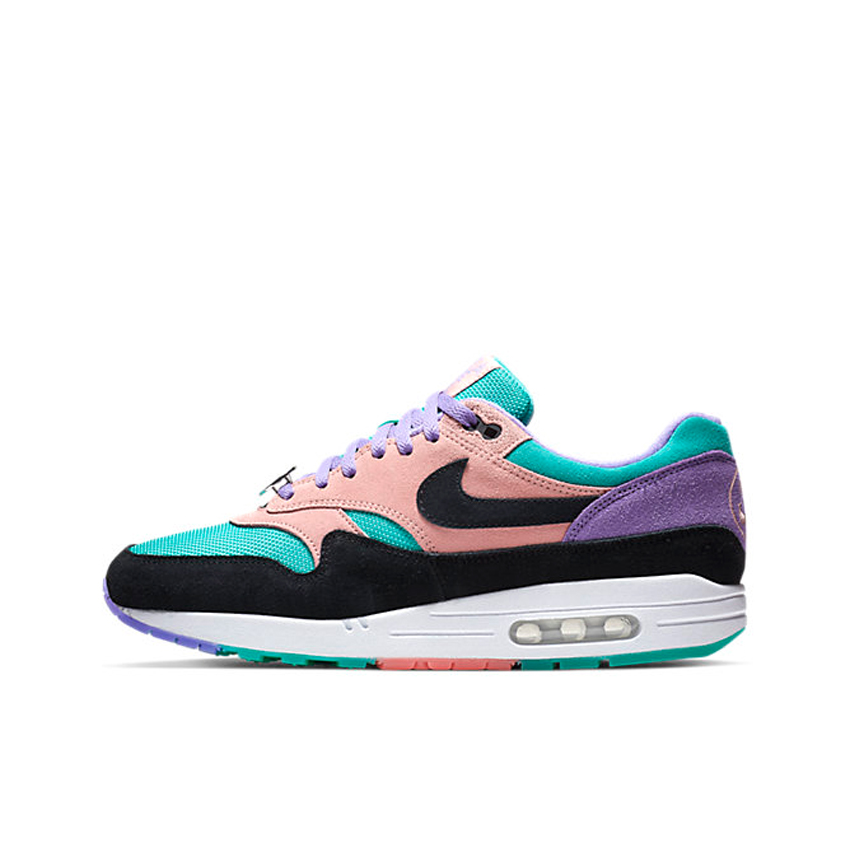 Nike Air Max 1 黑绿紫