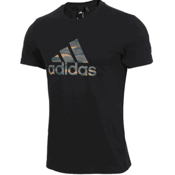 adidas 男装休闲运动T恤