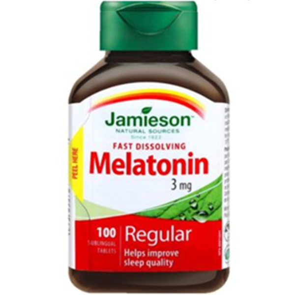 jamieson健美生进口褪黑素舌下含片100片