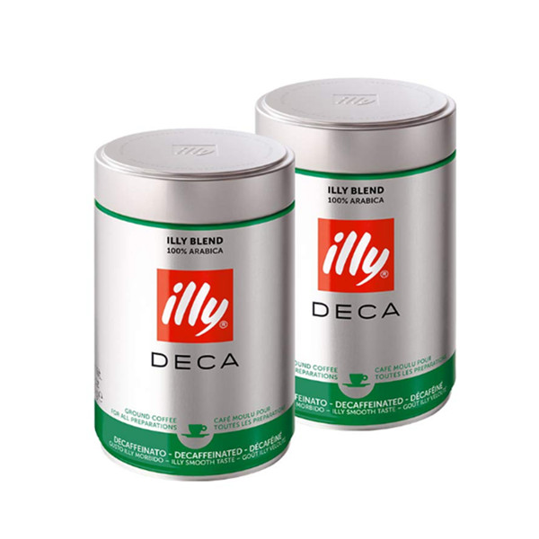 illy 意利低咖啡因咖啡粉250g*2