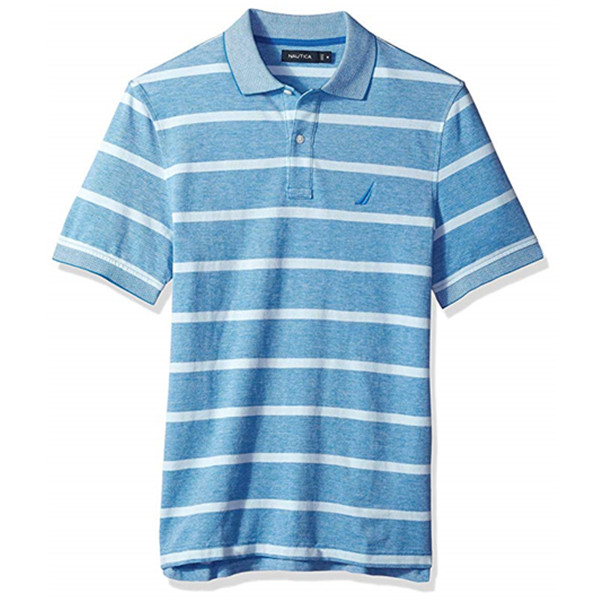 Nautica諾蒂卡Cotton Pique Striped 男Polo衫