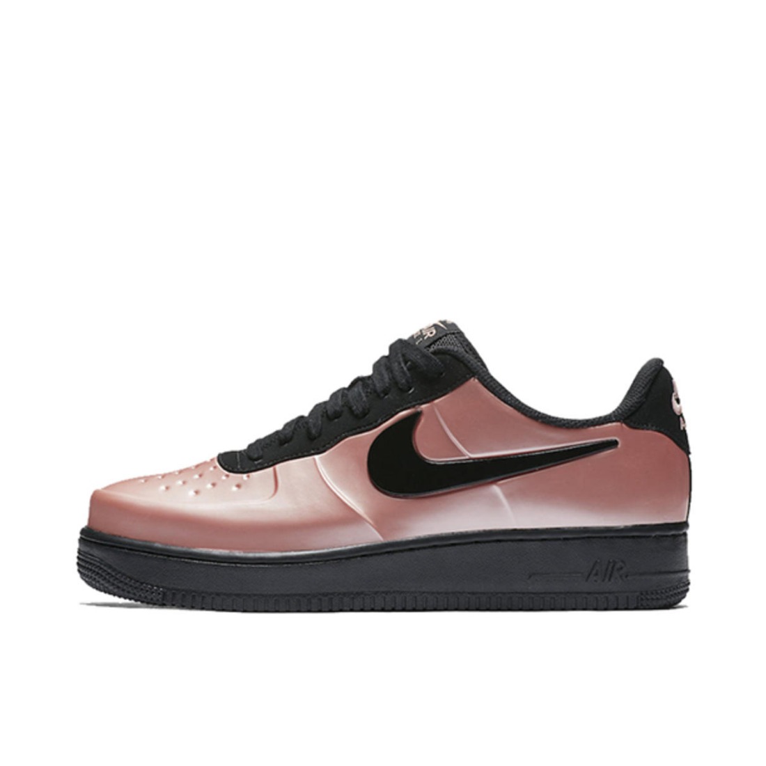 Nike Air Force 1 玫瑰金泡