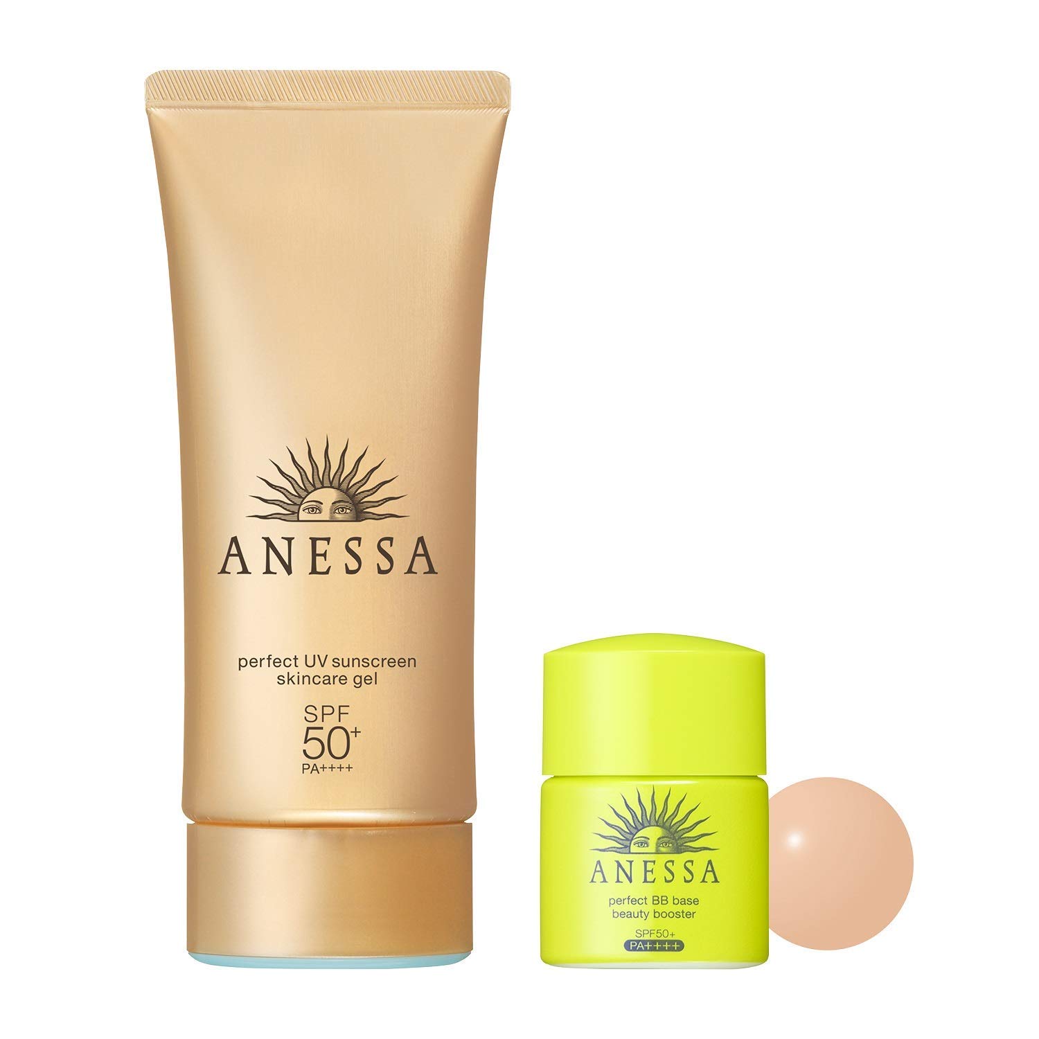 Anessa 强力新版防晒霜90g+BB霜7.5g