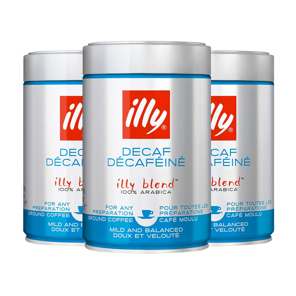 illy 意利 咖啡粉 低咖啡因 250g*3