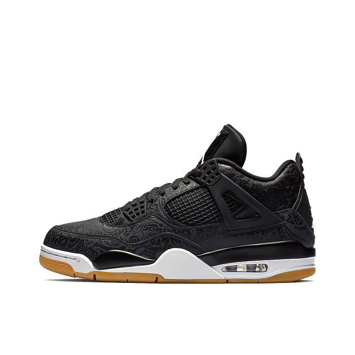 Air Jordan 4 Laser Black Gum 黑镭射生胶