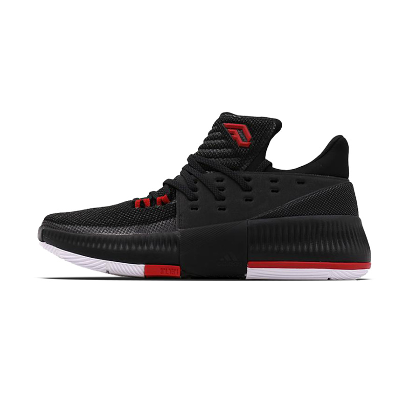 adidas Dame Lillard 3 黑红色