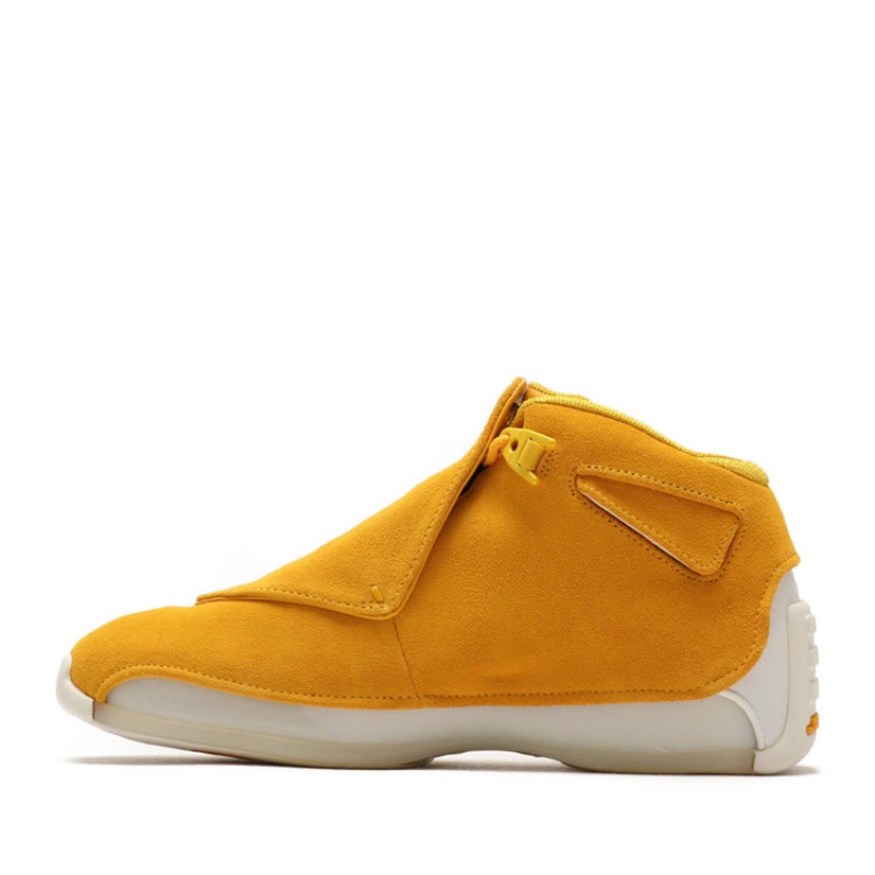 Air Jordan 18 Yellow Ochre 黄色麂皮