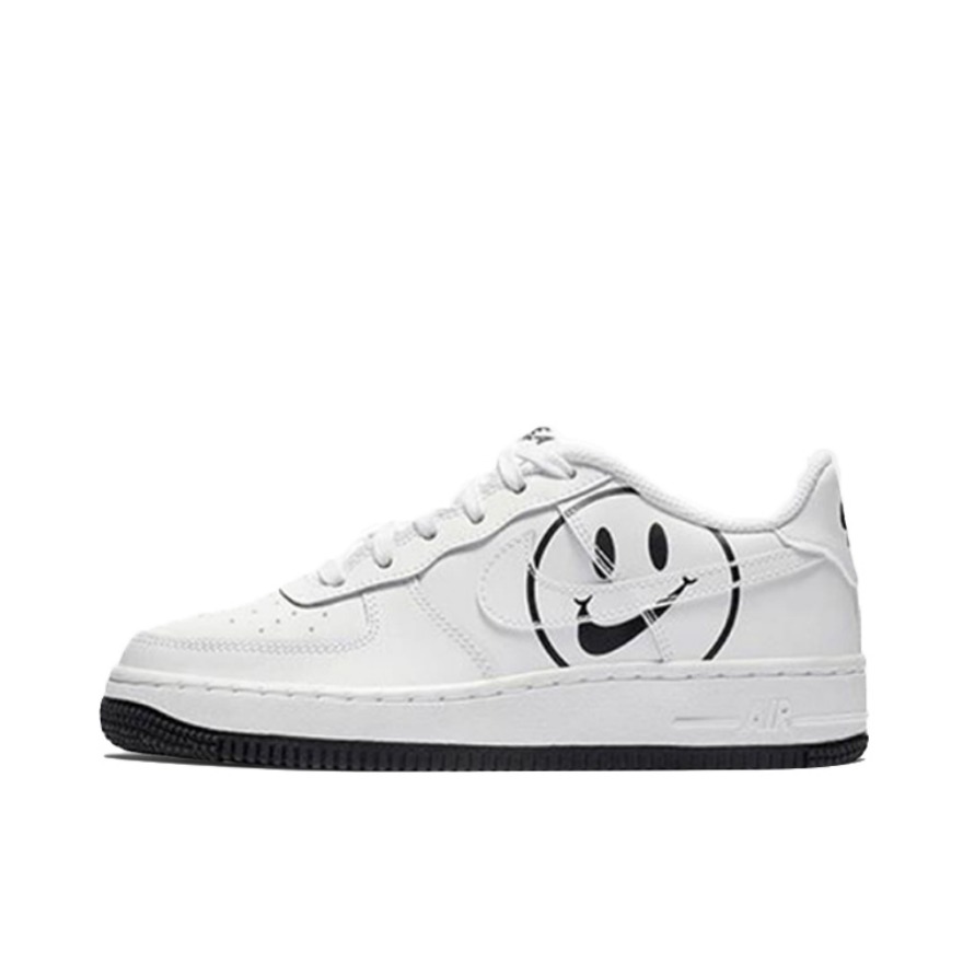 Nike Air Force 1 白黑/笑脸