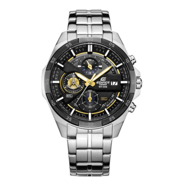 Casio/卡西欧 EDIFICE 三眼商务复古男士手表