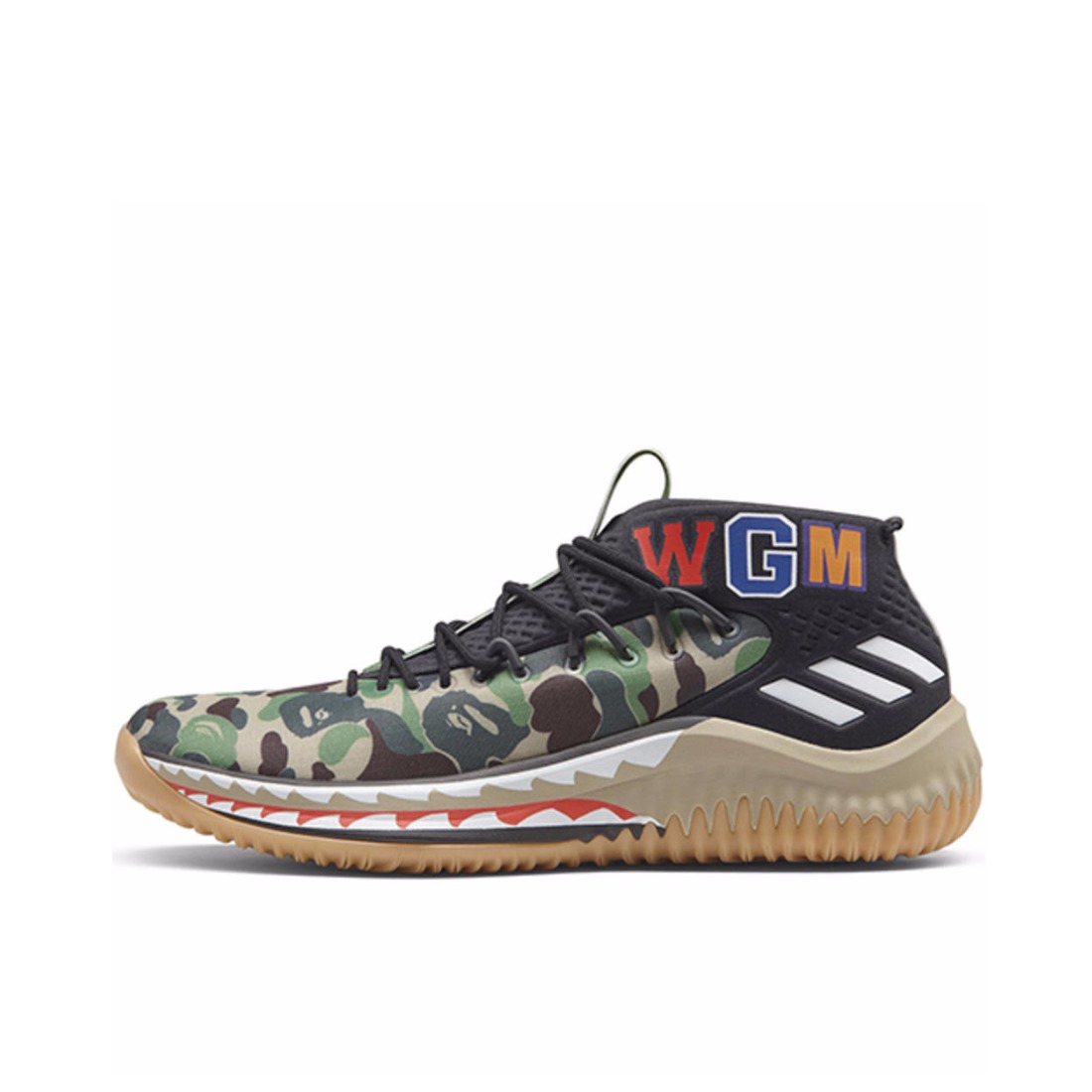 adidas Dame Lillard 4 Bape联名/绿迷彩