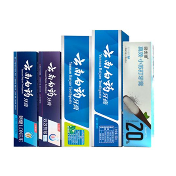 云南白药牙膏 留兰薄荷实惠套装 5支装