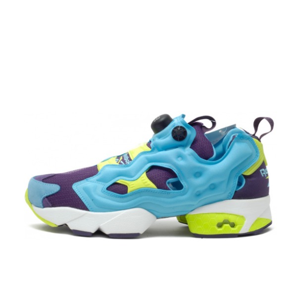 Reebok Insta Pump Fury  天蓝/紫/荧光绿