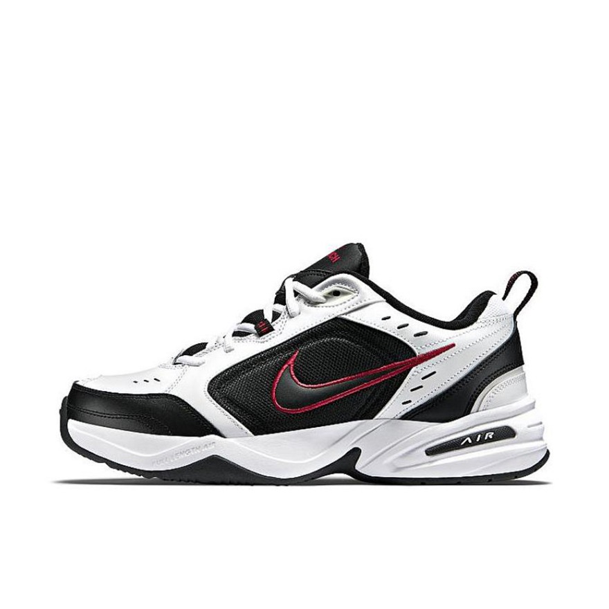 Nike Air Monarch IV 黑白/红钩