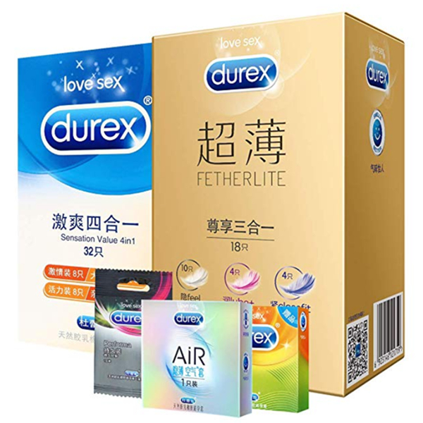 Durex 杜蕾斯 避孕套安全套 54只