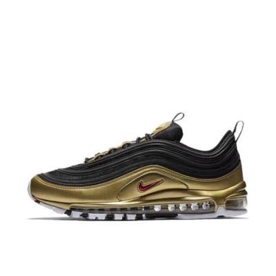 Nike Air Max 97 Black/Metallic Gold 黑金子弹