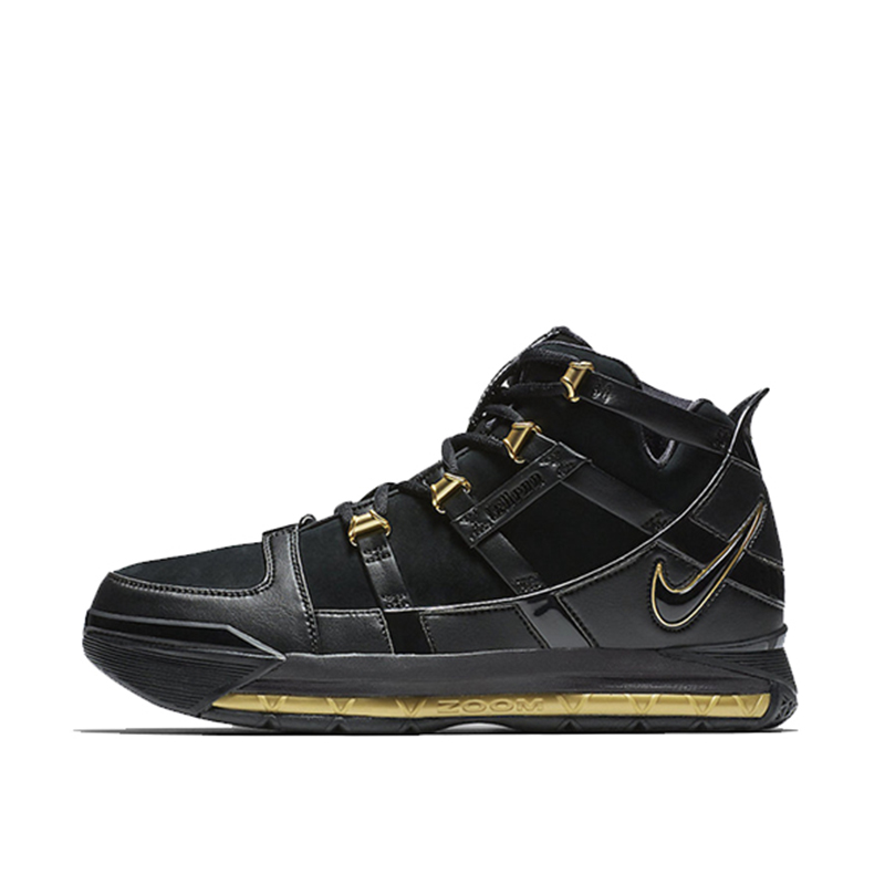 Nike Zoom LeBron 3 Black Gold 黑金(2018)