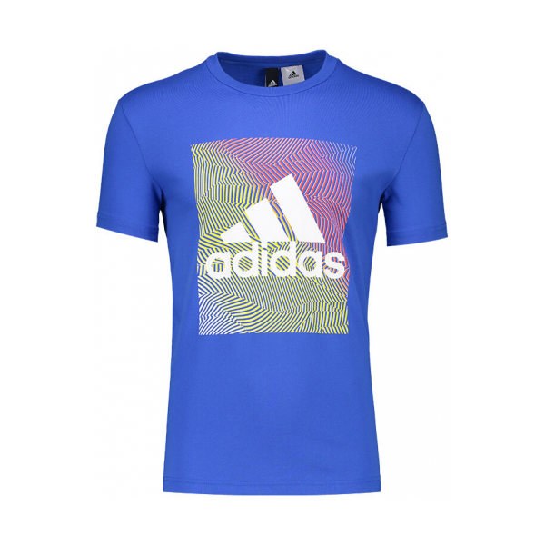 adidas/阿迪达斯 经典LOGO男子透气T恤