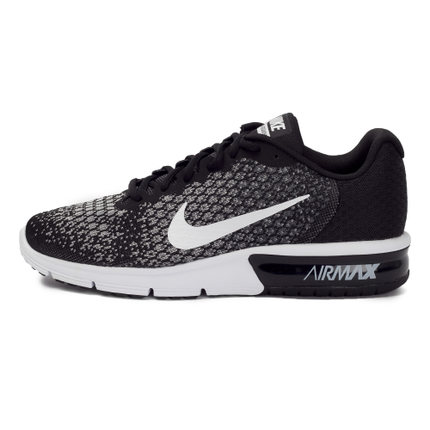 Nike Air Max Sequent 2 Black White  黑灰/白