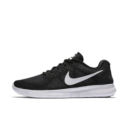 Nike Free RN 2017   Black White  黑白